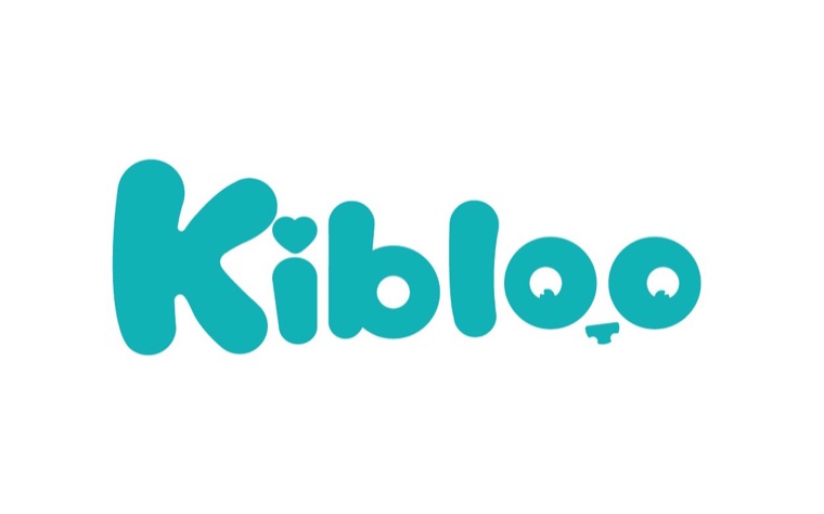Kibloo logo in brand teal on white